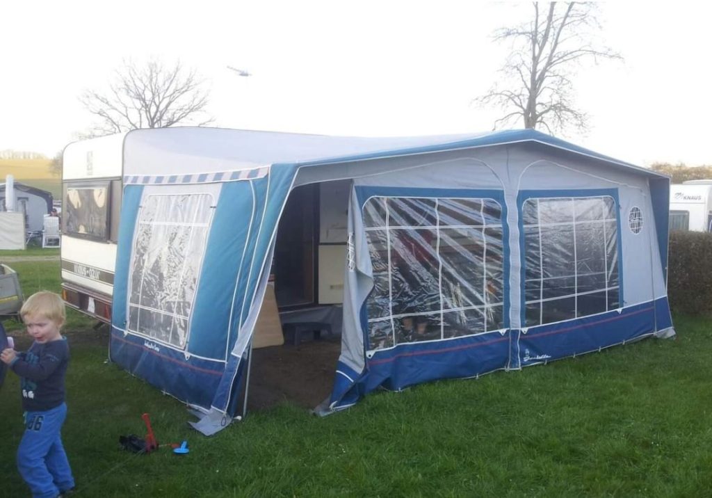 camping gennem tiden har også budt på campingvogne