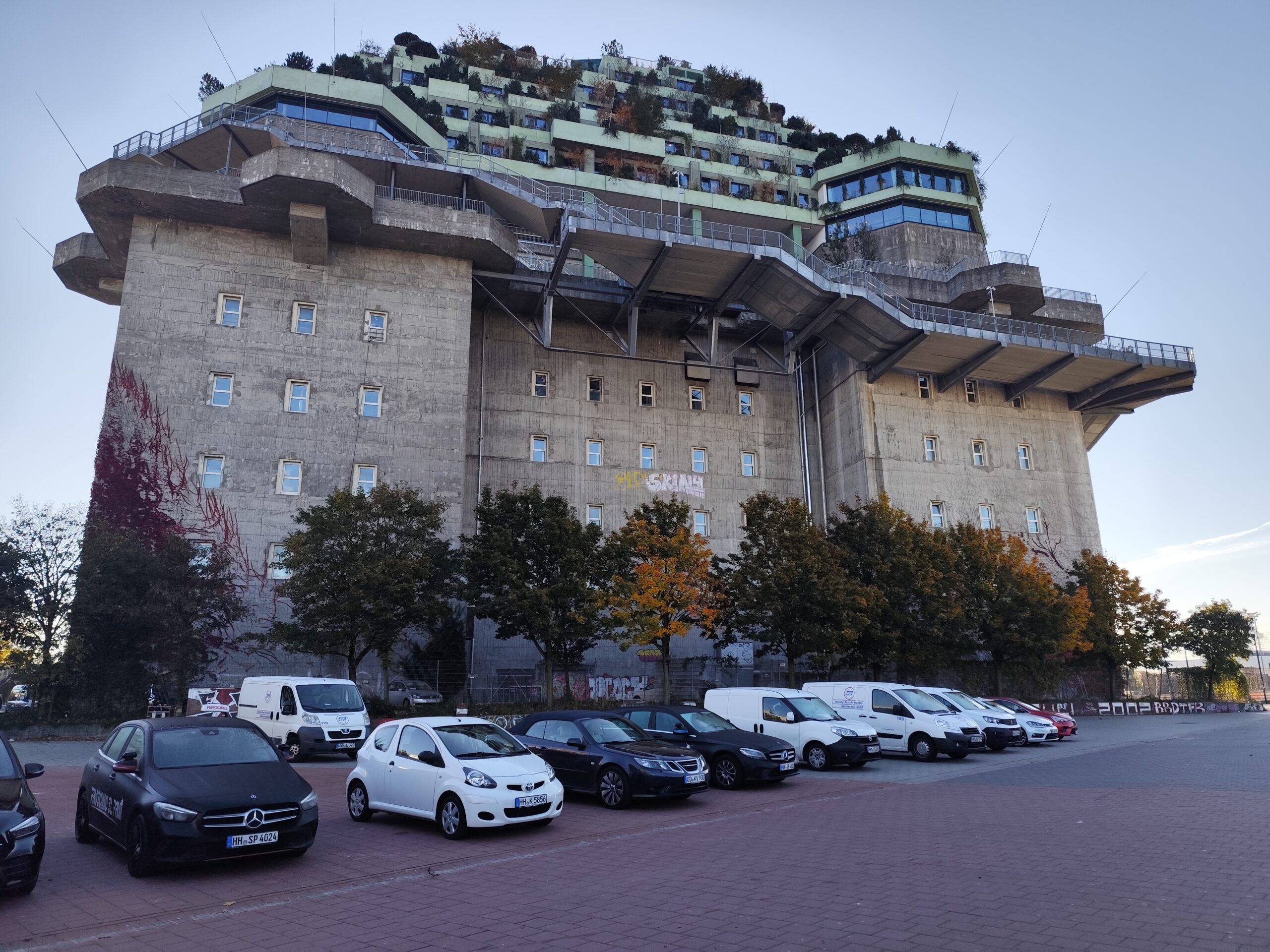 Flakturm IV i Hamborg – gratis udsigtspunkt og historisk bunker