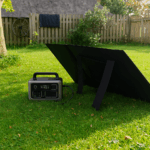 ALLPOWERS R600 powerstation og solpanel testet i dansk forårssol under campingforhold