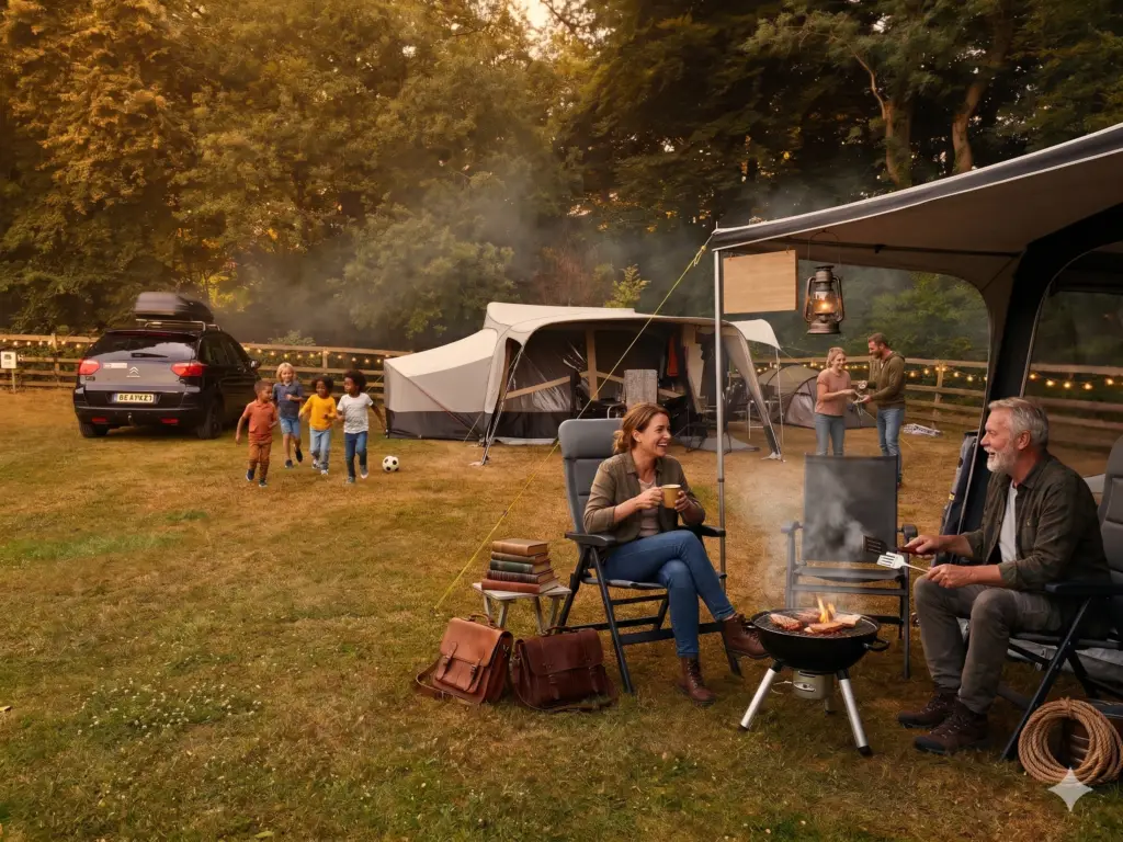 En hyggelig aften med fokus på campingkultur, fællesskab og passion for Camp-let ferie.